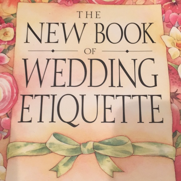 Wedding Etiquette book - Picture 2 of 5